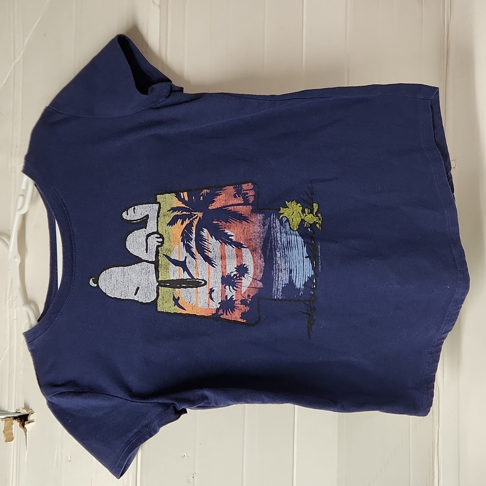 EUC Family Fun Snoopy & Woodstock Girls sz. M tshirt